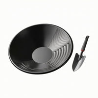 Prospecting Pan with Three Channels Efficient Gold Panning Basin Lightweight Prospecting Pan for Miners