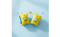 High Buoyancy Kids Swim Vest Thickened PVC Material Inflatable Swim Vest Leak-Proof Design Child Life Jacket Lightweight for Beginners, Toddlers, Pool, Beach