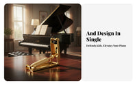 External Piano Lid Anti-Pinch Hand Protection Piano Lid Slow Close Device
