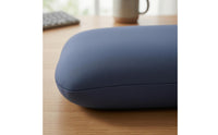 Stitched Edging Desk Rest Pillow Rounded Corners Memory Foam Pillow Soft Cover Office Accessory Bread-Loaf Shape