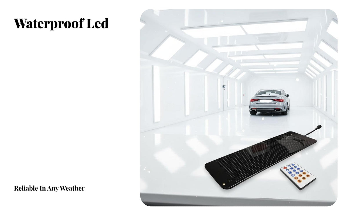 Car Rear Window LED Display GIF Animation Support Flexible Car LED Screen High-Brightness Bright Lights App Controlled Scrolling Sign