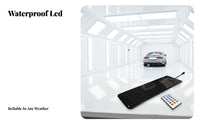 Car Rear Window LED Display GIF Animation Support Flexible Car LED Screen High-Brightness Bright Lights App Controlled Scrolling Sign
