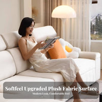 Fold-expandable Chaise Lounge 2-in-1 Design transformable Couch Foldable Sleeper Sofa for Small Apartment Dwellers, Students, Bedroom, Office