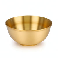 Brass Bowl Polished Offering Bowl Shiny Vessel for Meditation Corner