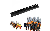 Wall Mounted Tool Rack Easy Installation Pliers and Screwdriver Holder Garage Organization for Shed