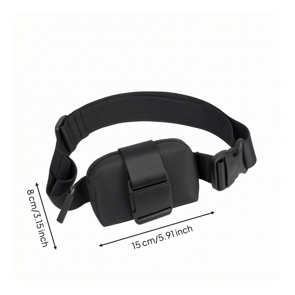 Livestock Device Pouch Oxford Material Location Device Bag Quick-Disconnect Buckle Farm Equipment for Grazing