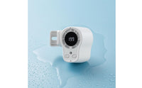 1500 mAh Waist Clip Fan Digital Display Portable Clip Fan Front Buttons Personal Cooling Compact