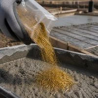 Copper-Plated Steel Fiber for RPC Manhole Covers and High-Speed Construction
