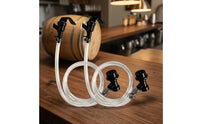 Mini Keg Dispensing System Clamp-Secured Faucet Threaded Connector Beverage Gear