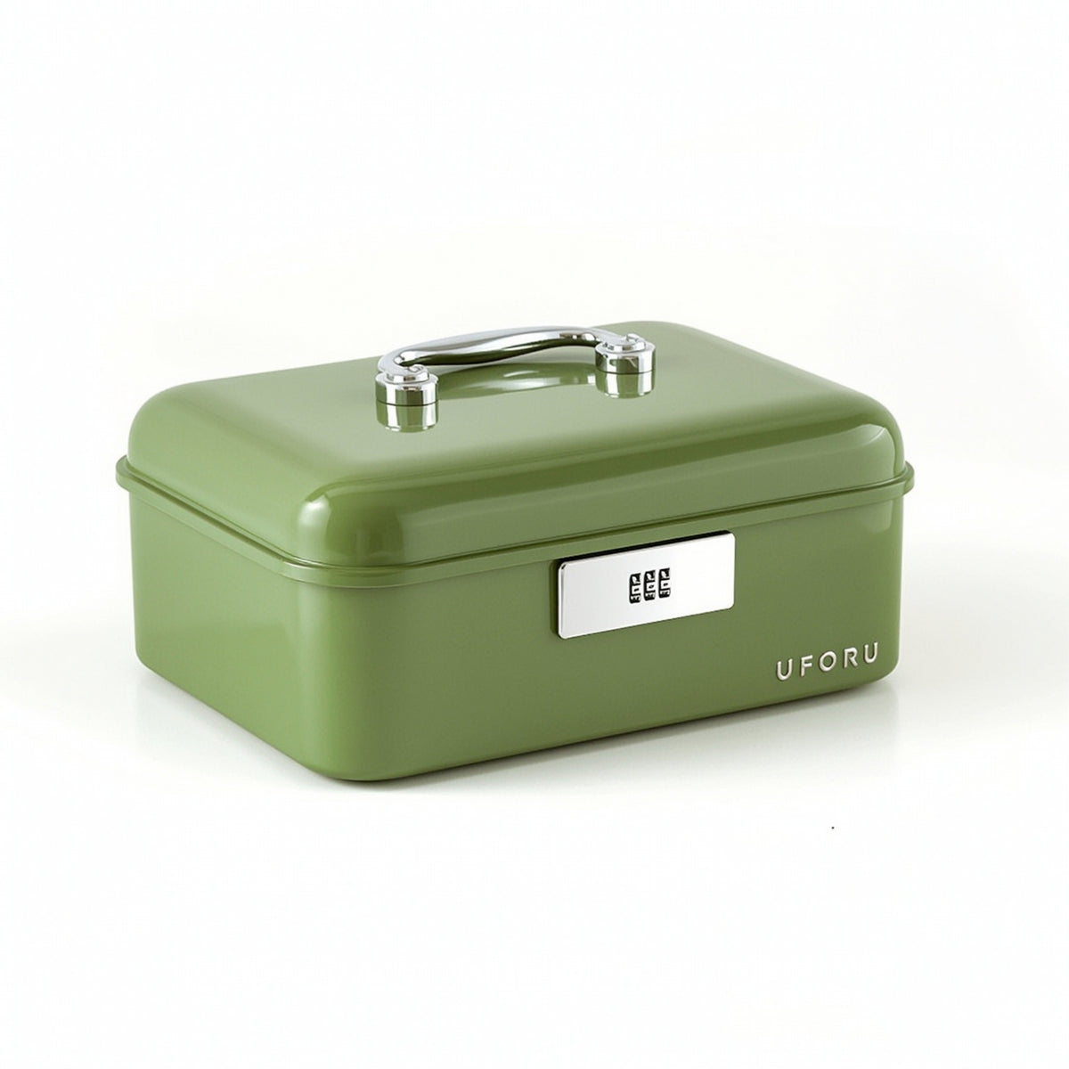 Lockable Storage Box Spacious Lockbox Compact for Home, Bedroom