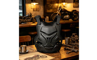 Shock-Absorbing Resistant Motorcycle Shockproof Motocross Adjustable Fit Dirt Bike Chest Protector Lightweight for Away from-Road Riders, Racers