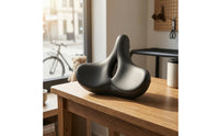 Comfort Bike Seat Ergonomic Wide Bike Saddle Textured for Commuters