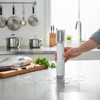 Waterproof Rechargeable Seafood Scaling Machine Stainless Steel Blade Cordless Seafood Scale Remover Powerful Engine for Home Cooks