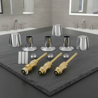 Lavatory Faucet Replacement Kit Smooth Rotation Sink Plumbing Mechanism Stem Assembly Plumbing Hardware