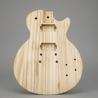 Pre-Drilled Holes LP-Style Guitar Body Blank Routed Cavities DIY Guitar Body Blank Polished for Home Workshop