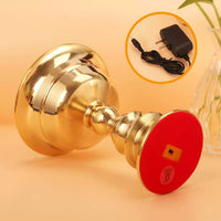 Tibetan Style Alloy LED Electronic Butter Lamp