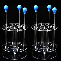 Acrylic Pipette Rack Multi-Hole Pipette Rack Organizer for Research Facility