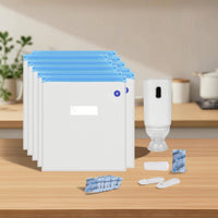 10 Pieces Transparent Vacuum Storage Bags with Electric Pump Reusable Vacuum Compression Storage Bags Long-Lasting Heavy-Duty for Travelers