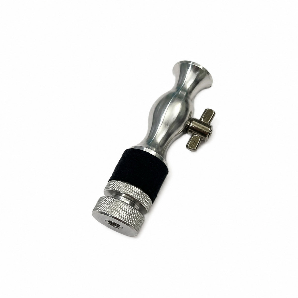 Metal Hi-Hat Clutch with Felt Knurled Hi-Hat Clutch Polished Drum Hardware Compact for Gigs