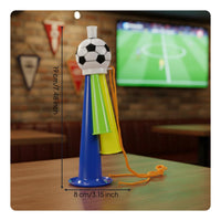 Easy to Hold Vuvuzela Trumpet Lightweight Sports Cheer Trumpet Polished Edges for Fans, Bar, Event Decor