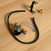 Solenoid Actuator Kit Electrical Connector Wires Electromagnetic Actuator Set Unidirectional Stream Industrial Part for Repair