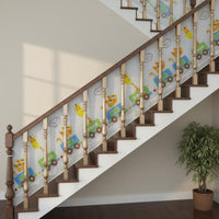 Thickened Balcony Protective Mesh Easy to Install Stair Guard Net Long-Lasting Polyester for Toddlers