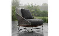 Water-Resistant Rattan Patio Sofa Set Weather-Resistant Wicker Outdoor Sofa Set Handwoven Nordic Design for Terrace