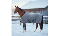 Fleece Horse Blanket Warm Midweight Horse Blanket Adjustable Leg Straps