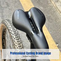 Trail Bike Saddle, Ultra-Soft Gel Seat, Cycling Pad, Universal Fit