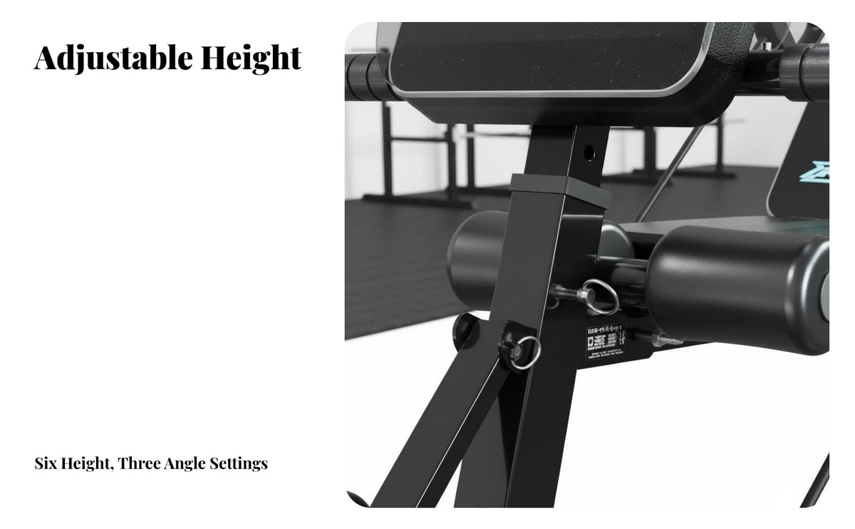 Thick Padded Cushion Adjustable Weight Bench Heavy Duty Incline Decline Flat Bench Stable & Secure Design Fitness Equipment Non-Slip Feet for Home Gym