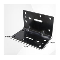 Winch Mounting Bracket Heavy-Duty Winch Bracket Steel Powder-Coated for DIYers, Trailer, Workshop