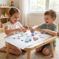 Portable Photosensitive Stamp Self-Inking Bug Stamp Glossy Stationery Realistic for Party Favors