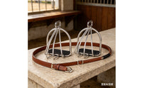 Children Stirrups Metal Foot Support Easy to Mount Equestrian Equipment for Children