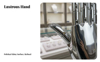 High Gloss Surface Electroplated Hand Model Elegant Decoration Jewelry Display Hand Stable Base Bracelet Holder Stand Stylish Design for Retailers, Crafting Professionals, Collectors, Trade Exhibition Booth, Trade Exhibition S, Countertop, Dressing Table