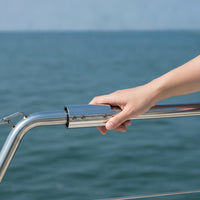 Tube Connector with Set Screws 316 Stainless Steel Handrail Connector Fitting Marine-Grade for Boat Builders, Boats, Yachts