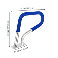 Pool Handrail with Grip Cover Non-Slip Pool Handrail with Cover Ergonomic