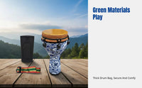Mechanical Tuning African Drum, Hand Drum, Lightweight, Portable, For Music Performance & Teaching