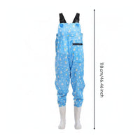 Women's Chest Waders Adjustable Suspenders Boot Foot Waders Ergonomic Design Outdoor Gear for Beachcombing