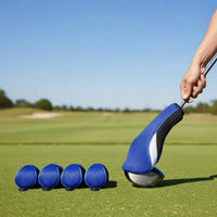 4 Pieces Mesh Club Sport Headcover Set Scuff Protection Mesh Club Sport Club Protectors Driver and Utility Headcovers