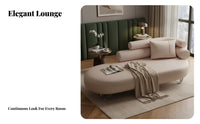 Italian Design archedd Chaise Lounge Minimalist aesthetic Ergonomic Chaise Plush Upholstery Indoor Furniture Sculptural Form for Homeowners, Interior Designers, partners, Living Room, Relaxation, perusing alcove, film viewings