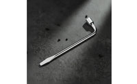 Polished Wrench with L-Handle Long-Lasting L-Handle Wrench Professional Spanner Nickel-Plated for Mechanics