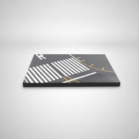 1:400 Scale Airport Landing Strip Display Stand Rectangular Model Aircraft Display Base Aircraft Model Stand for Hobbyists