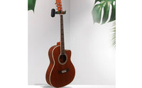 Guitar Wall Mount Hanger Self Locking Guitar Wall Hanger Sturdy for Guitarists, Instrumentalists, Home Studio, Music Room