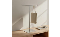 Adjustable Handbag Display Stand Heavy Duty Cross-Shaped Purse Holder Non-Slip Pads Crossbar Purse Stand for Boutique Owners, Retailers, Commerce Show