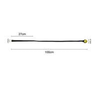 Muscle Memory Foam Tip Golf Swing Rope Posture Aid Golf Swing Coach Rope Improves Rhythm Sports Accessory Portable for Golfers, Beginners, Warm up, Practice Range