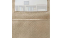 Sturdy Classroom Chair Pocket Wear-Resistant Jute Chair Pocket Easy to Organize Seat Sack Name Slot for Students, Teachers, School
