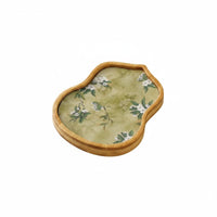 Dry Tea Serving Board Detachable Design Kung Fu Tea Serving Tray Handmade Tabletop Accessory for Home