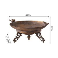 Bird Feeder Tray Freestanding Tabletop Bird Feeding Holder Feeding Station for Patio