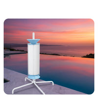 Hands Strainer Cleaner Rack No Bending or Scrubbing Pool Strainer Cleaning Stand Poolside, Backyard