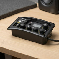 Rotary Knobs Guitar Preamp Equalizer Tuner Display Window Guitar Pickup Preamp USB Port Music Gear TF Card Slot